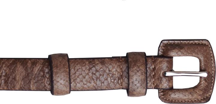 Actual product image Eastern Counties Leather Ladies Belt With Snakeskin Look (44)