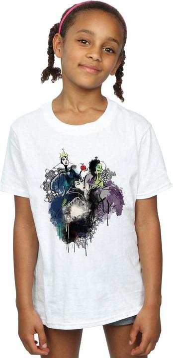 Image du produit Disney - T-shirt VILLAINS SKETCH - Fille (152, 158)