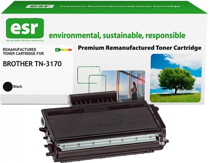 Produktbild ESR Toner cartridge compatible with Brother TN-3170BK remanufactured (BK)