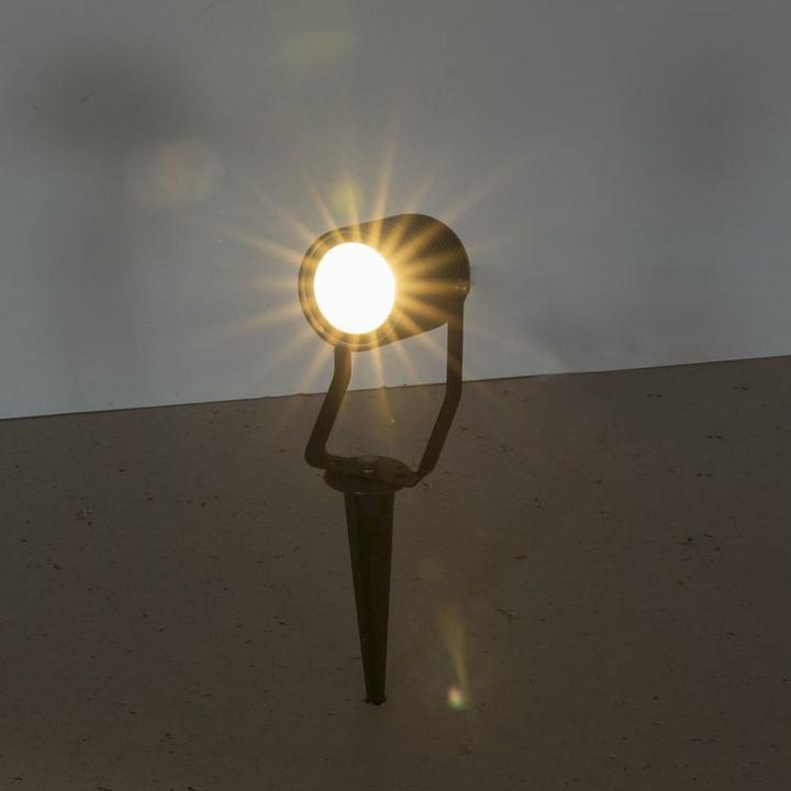 Actual product image Heitronic LED outdoor spotlight PASAS ground spike LED, 6W, IP65 (410 lm, GU10, IP65)
