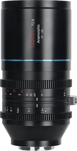 Sirui ANAMORPHIC LENS VENUS 1,8X FULL FRAME 135MM T2.9 E-MOUNT (Sony E, Vollformat)