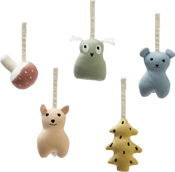 Kids Concept Babygy figures Edvin forest 5-piece