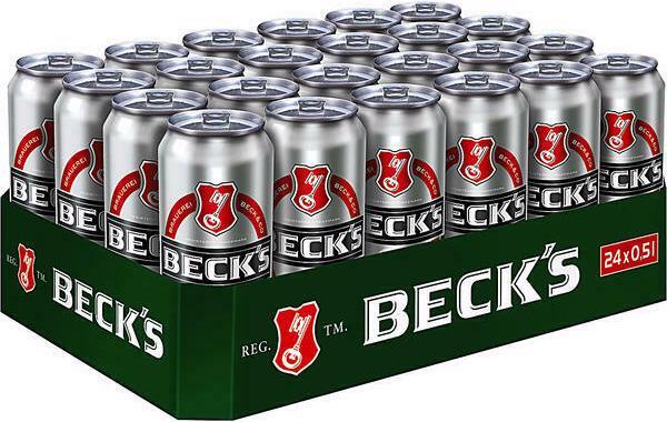 Image du produit Beck’s Bière blonde (24 x 50 cl)