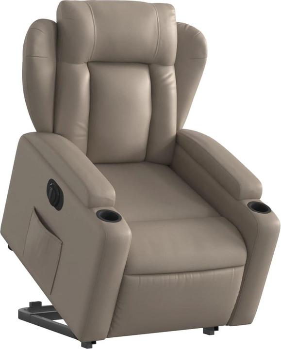 Image du produit VidaXL Fauteuil relax releveur électrique Cappuccino Similicuir
