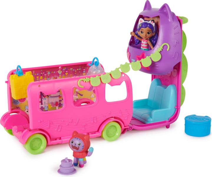 Actual product image Gabby's Dollhouse Sprinkle Party Bus