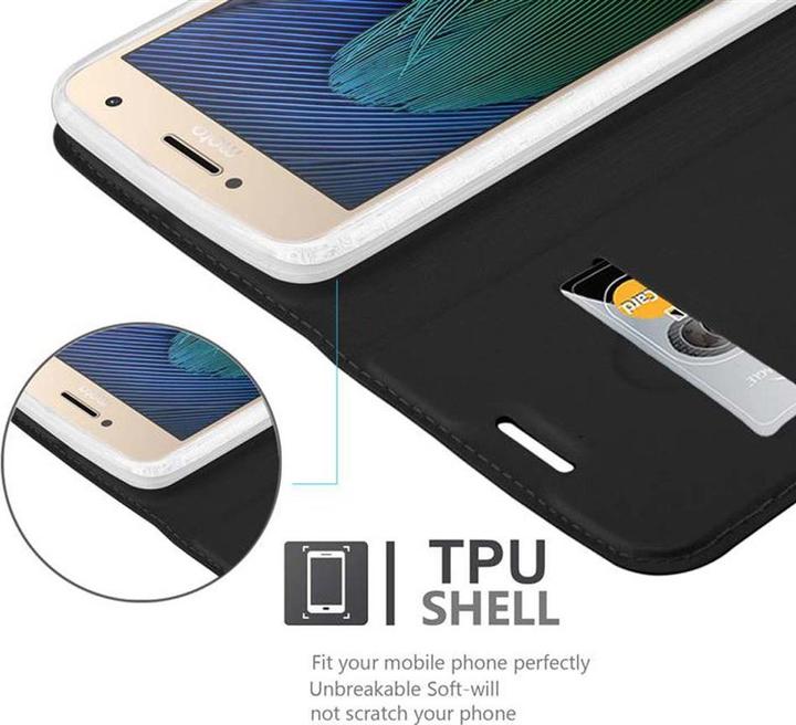 Image du produit Cadorabo Book Classy Style Cover (Motorola Moto G5 Plus)