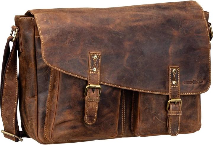 Actual product image Greenburry Laptop bag Vintage 1541 Revolver Bag XL
