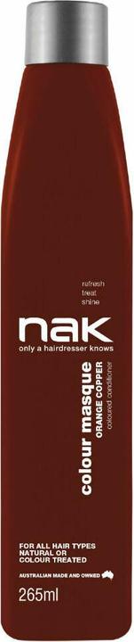 Image du produit NAK Hair Masca nuantatoare Signature Orange Copper, 265ml (265 ml)