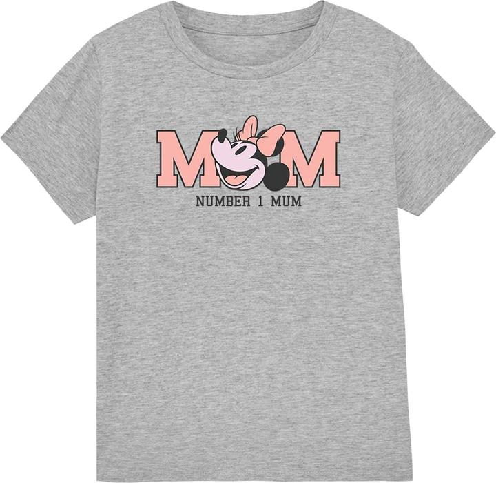 Actual product image Disney Childrens/Kids Number 1 Mum Minnie Mouse Mothers Day T-Shirt (152, 158)