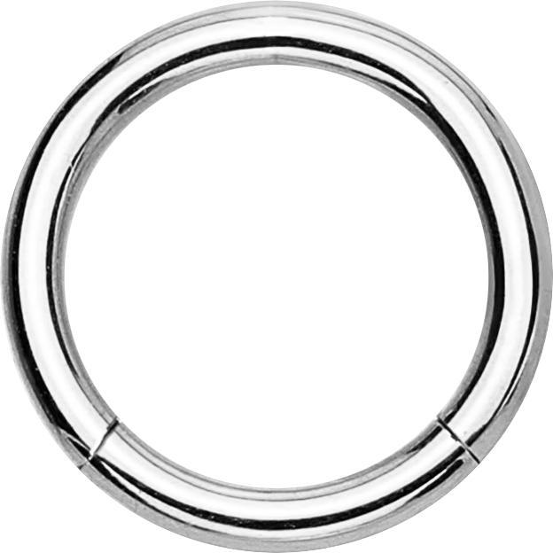 Produktbild Star Piercing Segmentring klappbar silber (ohne Messing, Chirurgenstahl 316L)