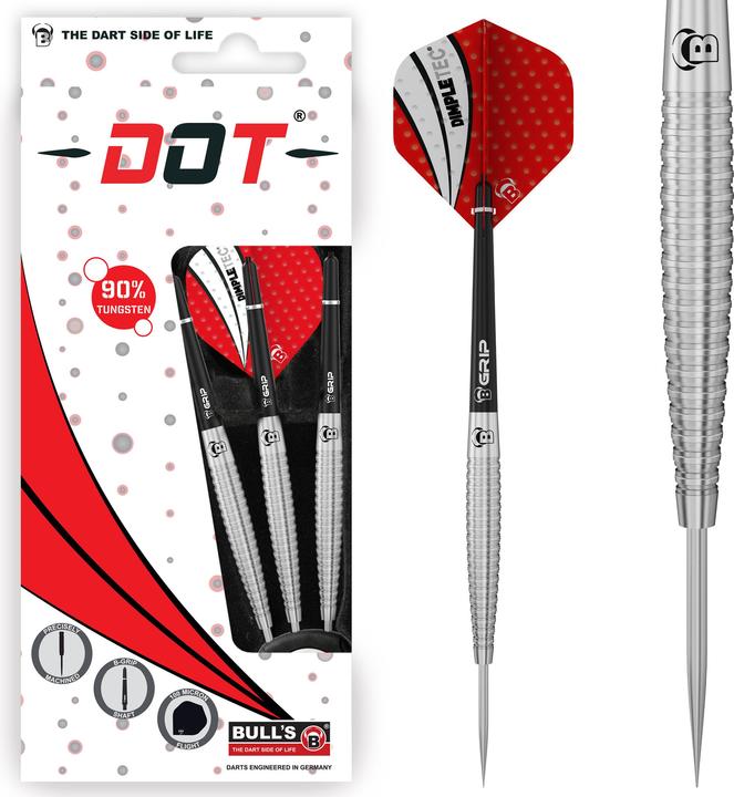 Bulls BULL'S Dot D6 90% Tungsten Steel Dart 1 Satz (26 g)