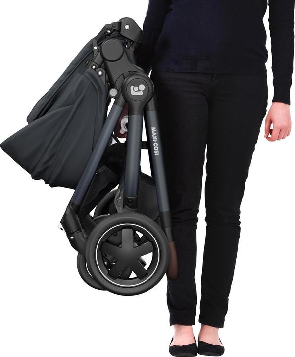 Produktbild Maxi-Cosi Adorra 2 Essential Graphite (Dark Frame + Dark brown leather)