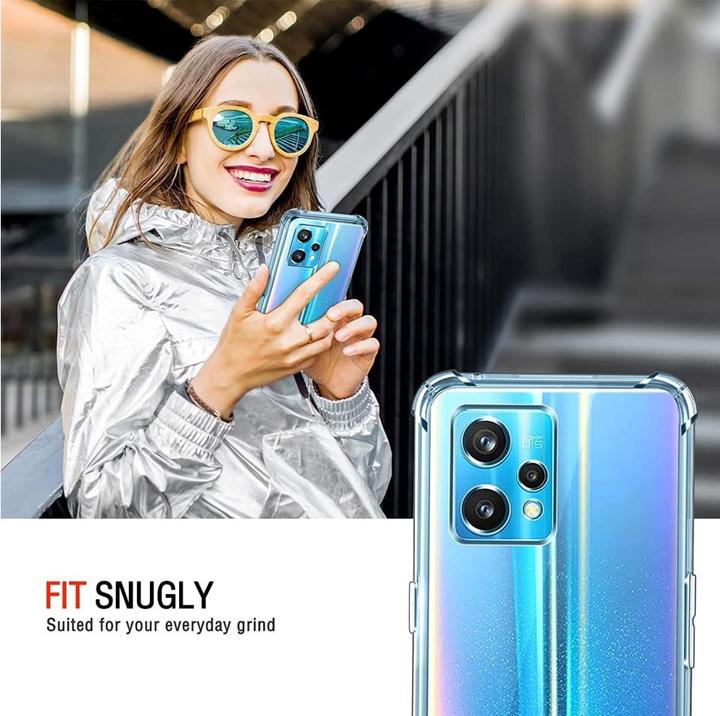 Actual product image Screenguard OnePlus North CE 2 Lite 5G Case Crystal Soft Airbag Bumper (OnePlus North CE 2 Lite 5G)