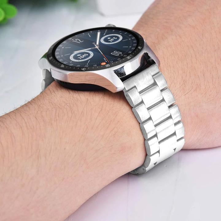 Image du produit Avizar Bracelet de remplacement (Acier inoxydable, Huawei Watch GT 3 (46 mm), Huawei Watch GT Runner)