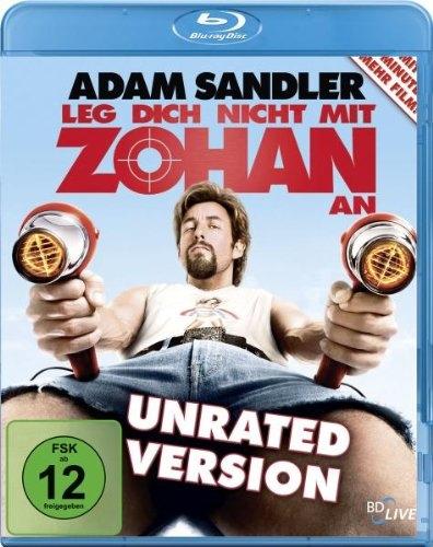 Do not mess with the Zohan. (Blu-ray, 2008, Spanish, English, German, Portuguese)