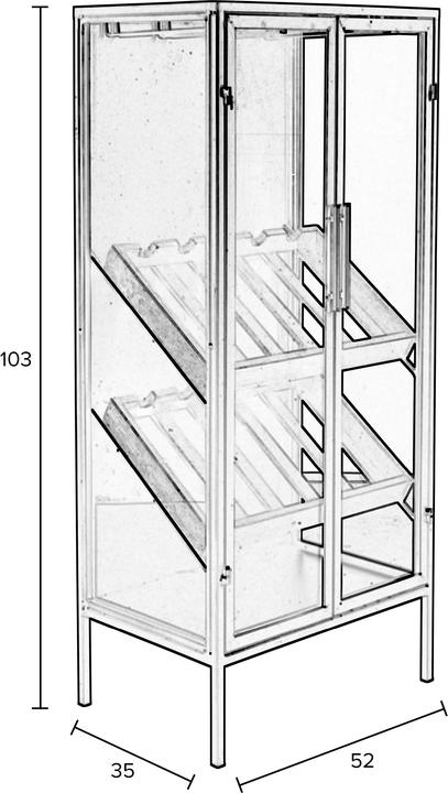 Produktbild White Label Living Cabinet
