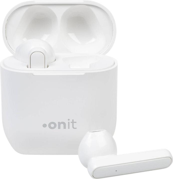 Image du produit Onit Ecouteurs intra-auriculaires True Wireless Entry Blanc (pas de réduction du bruit, 3 h, Sans fil)