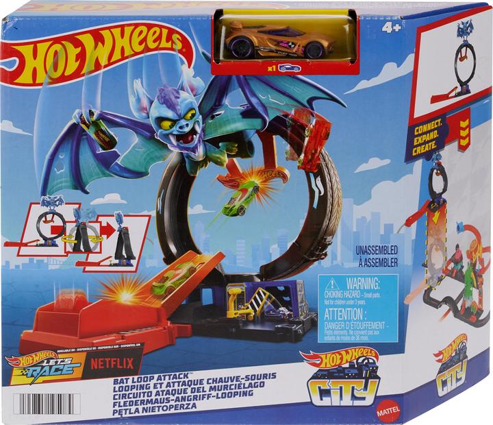 Produktbild Hot Wheels City Nemesis Bat vs Tire Shop