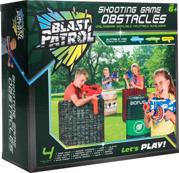 Actual product image Blast Patrol Wall,Obstacle,Crate,Oil Barrel