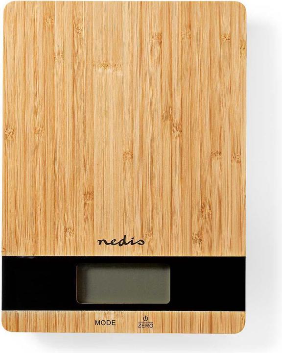Produktbild Nedis Küchenwaagen Digital Holz/Kunststoff Holz Holz