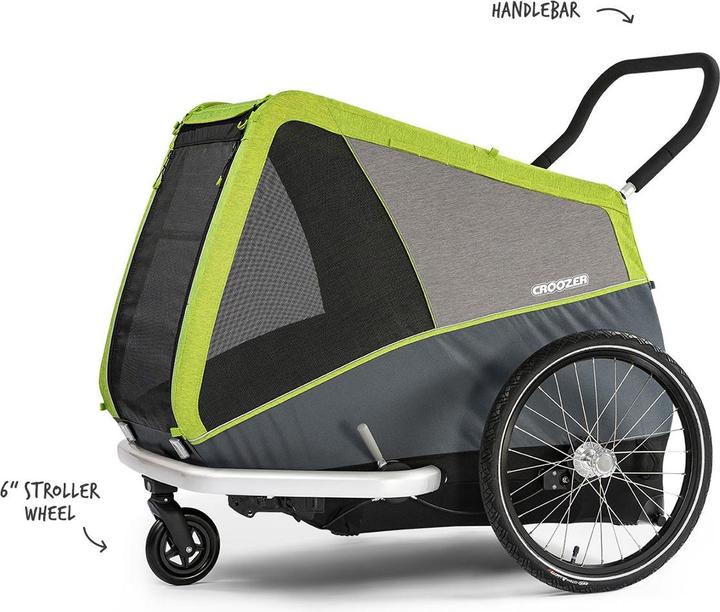 Actual product image Croozer Buggy set single for Dog XL/XXL
