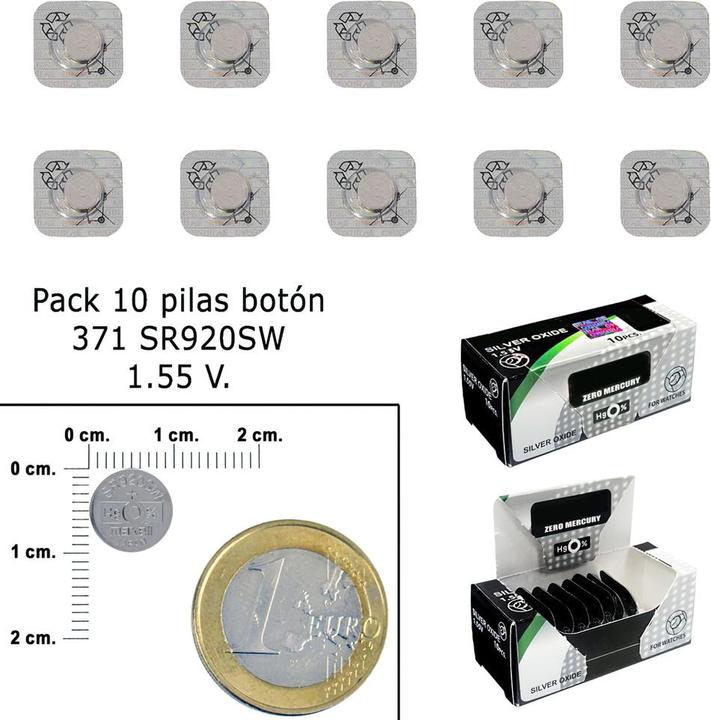 Immagine prodotto Maxell SR920SW (10 pz., SR920, 45 mAh)