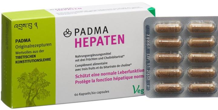 Produktbild Padma Hepaten (60 Stück, Kapseln, 60 g)