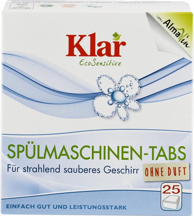 Klar Onglets pour lave-vaisselle (Tabs, 25 Cycles de lavage)