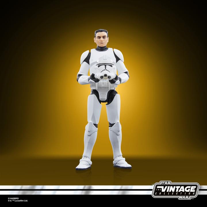 Actual product image Hasbro Star Wars: Andor Vintage Collection figurine Clone Trooper (Phase II Armor) 10 cm