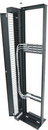 Actual product image Middle Atlantic 45 RU Cable Duct, 10 Inches Wide - Single Duct