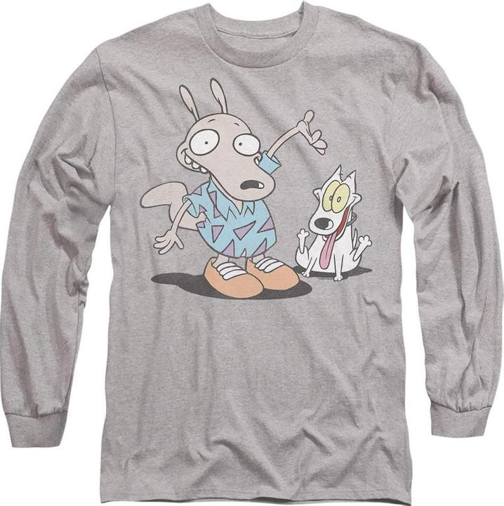 Immagine prodotto Rocko´s Modern Life Rocko's Modern Life Maglietta Rocko e Spunky Adulto Unisex (L)