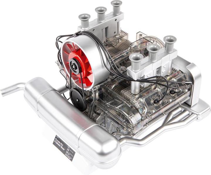 Actual product image Franzis Porsche 911 boxer engine