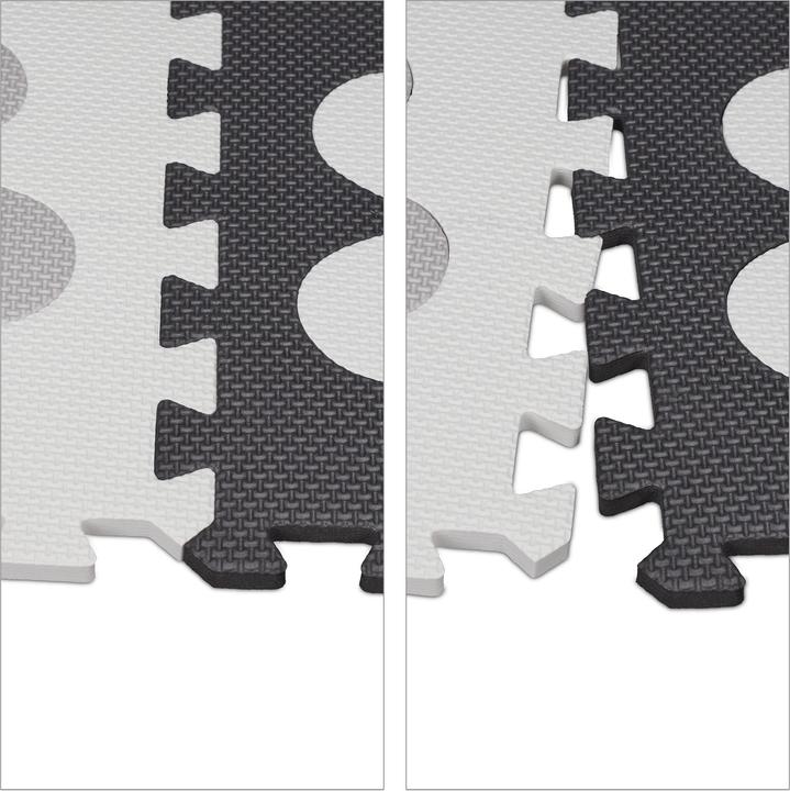 Actual product image Relaxdays Puzzle mat with border and motifs (31.5 x 31.5 x 1 cm)