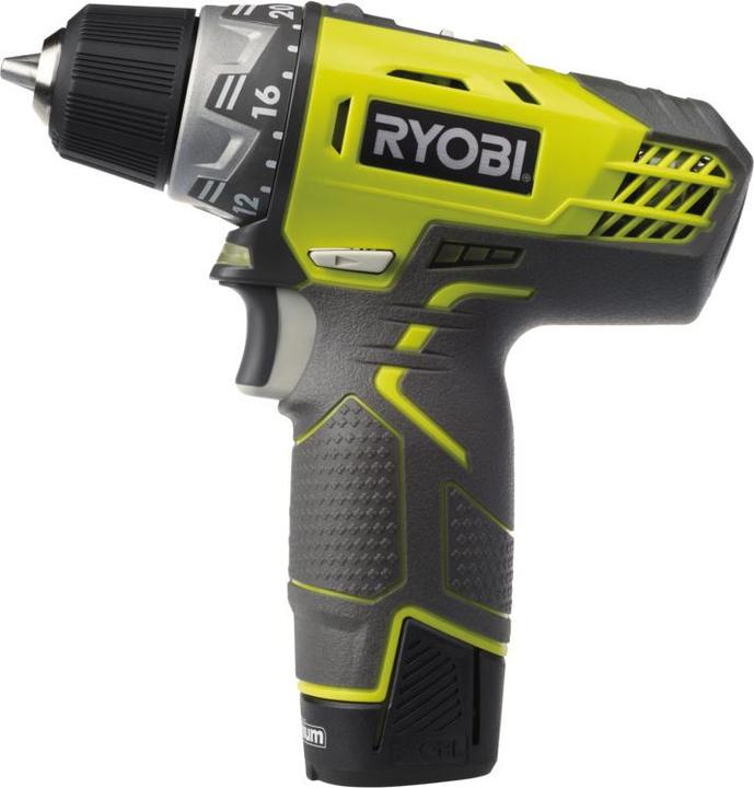 Immagine prodotto Ryobi Trapano e avvitatore a batteria R12DD-L13S (Batteria ricaricabile)