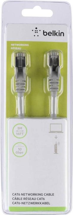Produktbild Belkin Patch-Kabel RJ-45 (M) bis RJ-45 (M) (S/FTP, CAT6, 5 m)