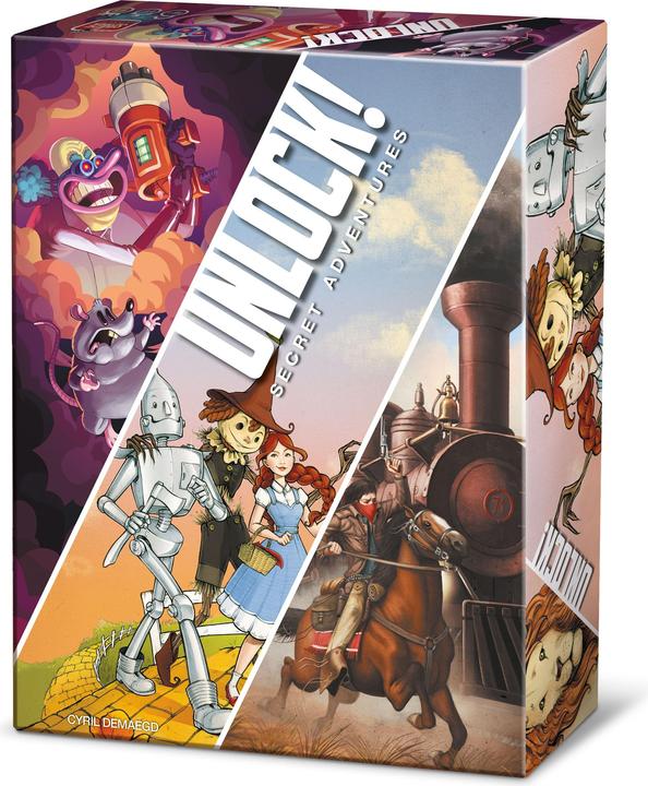 Actual product image Asmodée Unlock! Secret Adventures (Italian)