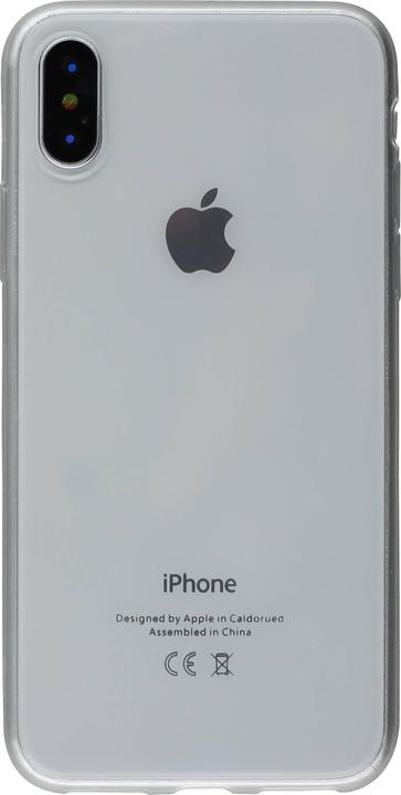 Actual product image PhoneLook Cover Ultra-thin rubber 0.8 mm gel silicone Super thin and flexible (Apple iPhone X, Apple iPhone XS)