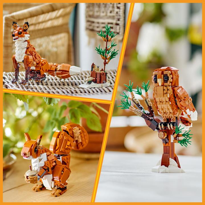 Immagine prodotto LEGO 31154 Animali della foresta: Volpe rossa (31154, LEGO Creator Expert)