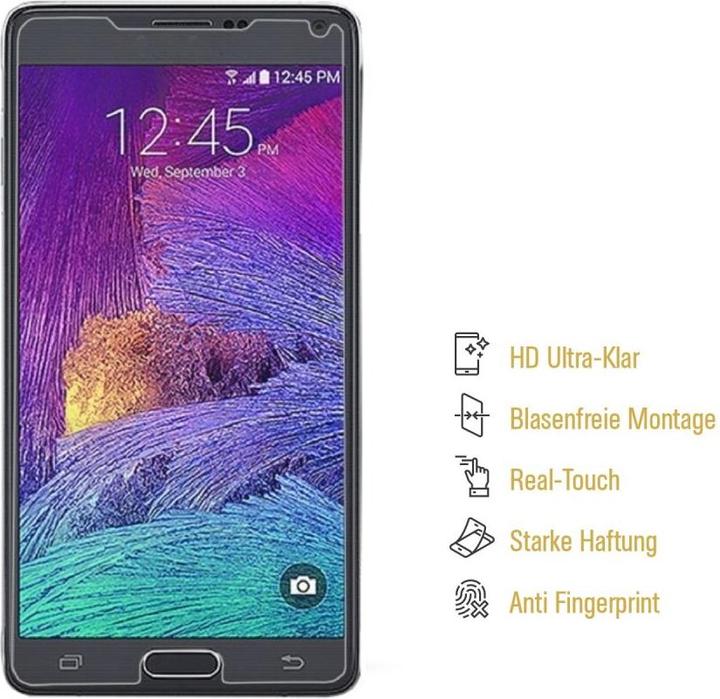 Produktbild Protectorking 4x Displayschutz HD Klar (4 Stück, Samsung Galaxy Note 4)