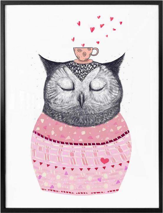 Trenddeko Owl lover of coffee