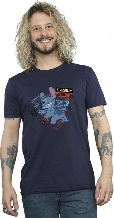 Produktbild Disney Lilo And Stitch Easily Distracted TShirt (3XL)