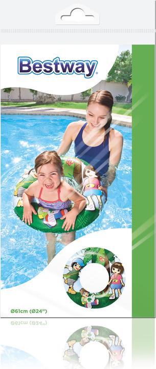Actual product image Bestway Swimring D53cm 2ass dsg PVC