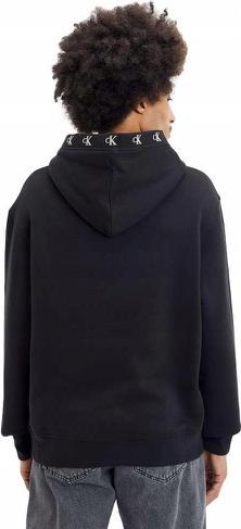 Immagine prodotto Calvin Klein Jeans LOGO JACQUARD HOODIE, nero (nero), taglia XL (XL)