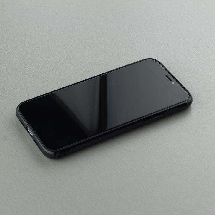 Actual product image PhoneLook Cover Silicone Black Shimmering Orange (Apple iPhone 11 Pro)