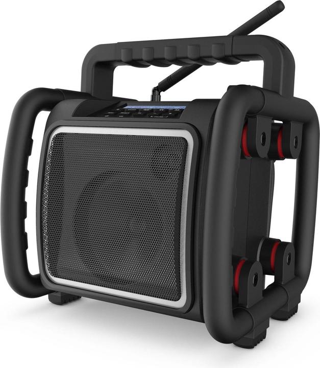 Actual product image PerfectPro DAB+ Radio TEAMBOX Black (FM, DAB+, Bluetooth)