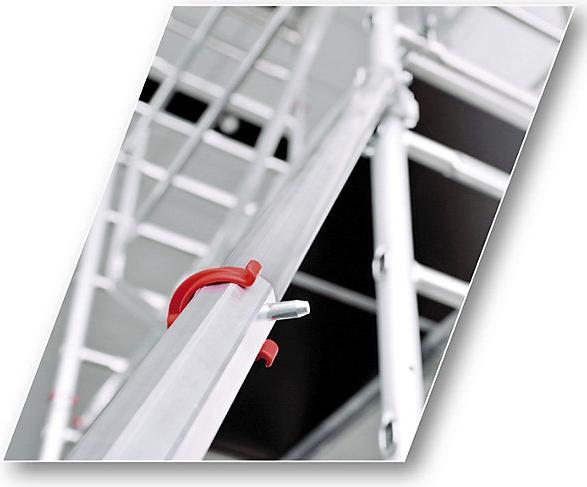 Actual product image kaiserkraft Safety mobile scaffold tower (Multi-purpose ladder, 208 cm)