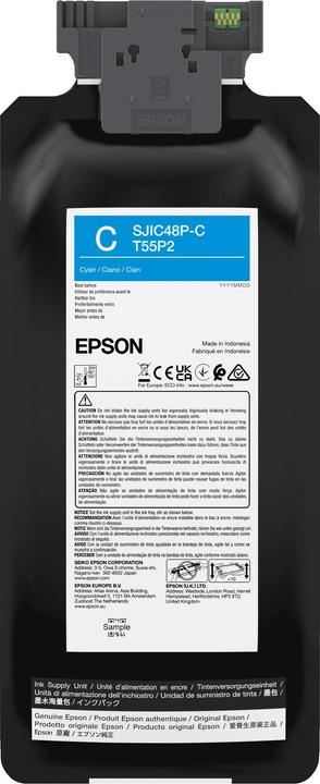 Produktbild Epson Tinte cyan f. C8000e (C)