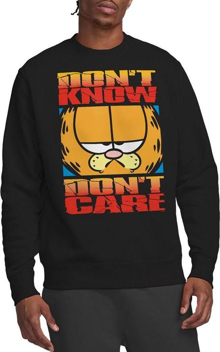 Image du produit Garfield - Sweat DON'T KNOW DON'T CARE - Adulte (L)