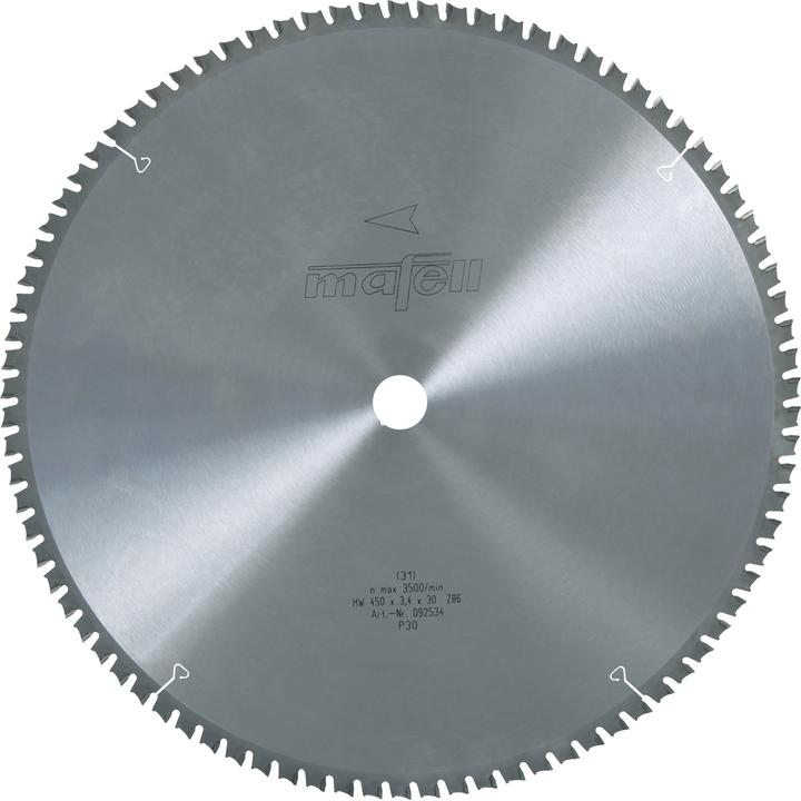 Produktbild Mafell Sägebl.-HM Sandwich 450x3.4x30 86Z FZFA/FZFA Verp. Zchng. 202178
