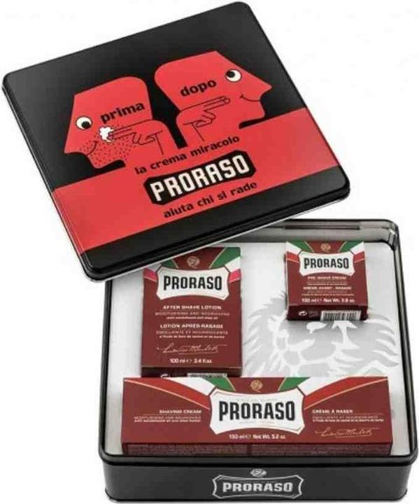 Immagine prodotto Proraso linea rossa (Set per la cura della barba)